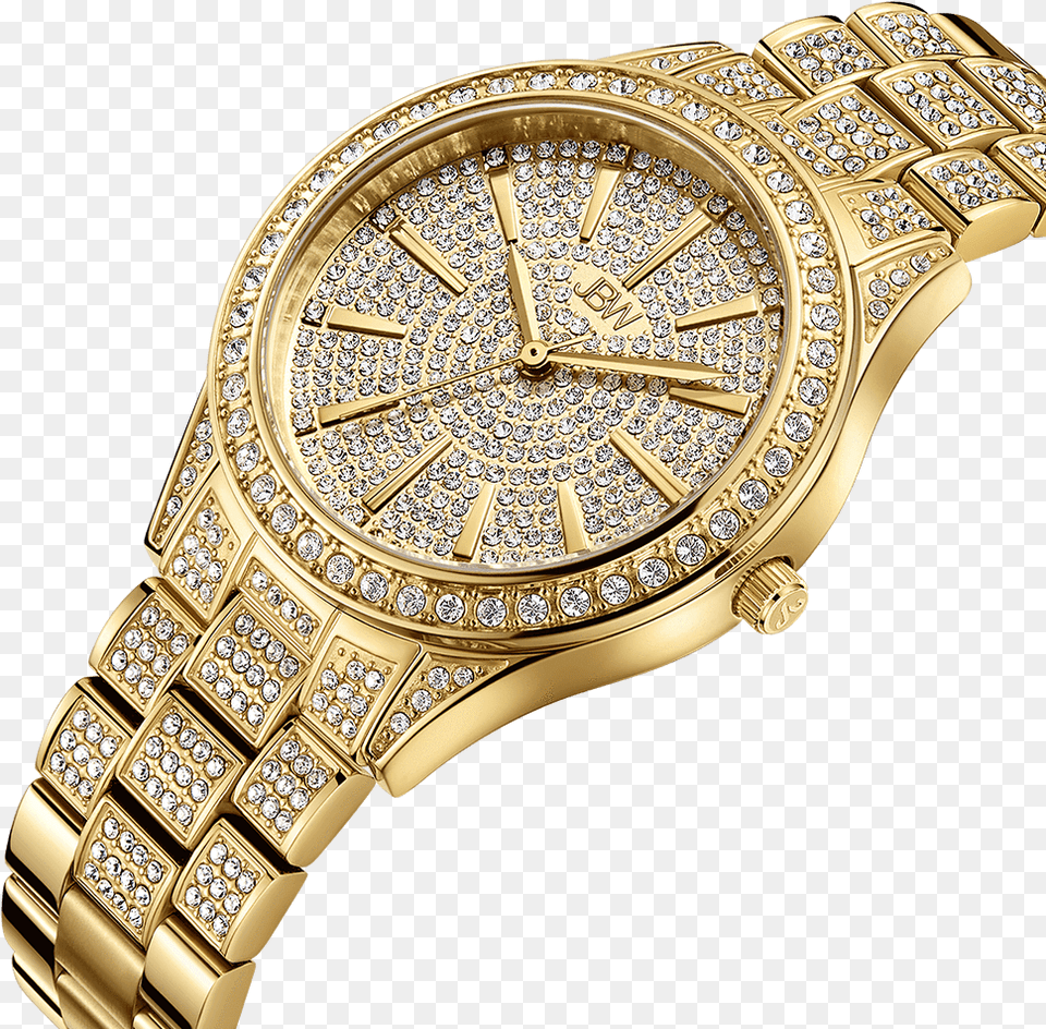 Cristal 34 Rose Gold Diamond Watch, Arm, Body Part, Person, Wristwatch Png Image