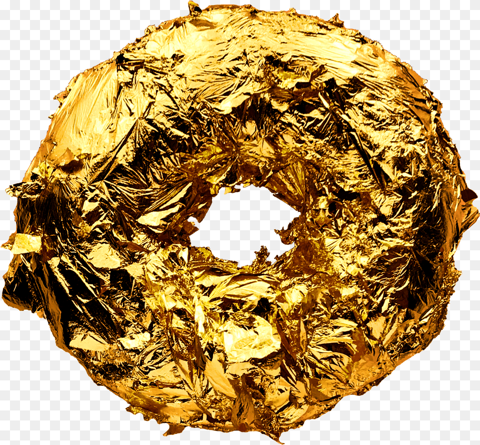 Cristal Champagne Infused 24karat Gold Doughnut Released In 24 Karat Gold Donuts Png Image