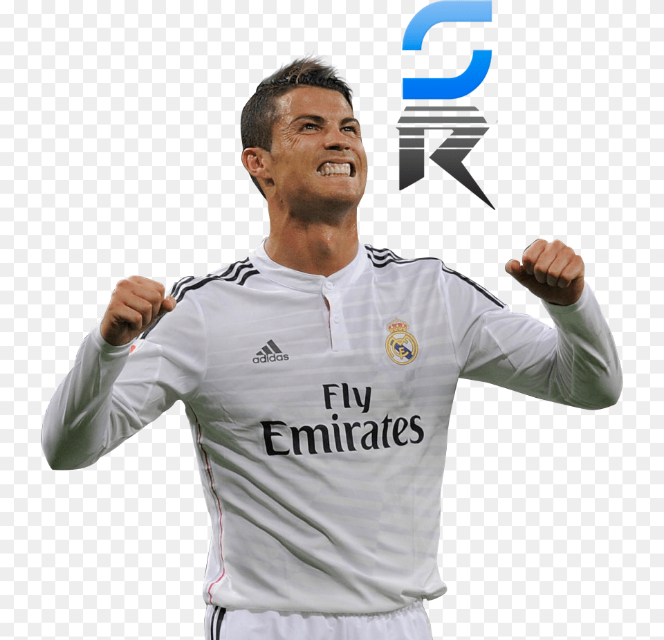 Cristiano Ronaldo Borussia Dortmund, Head, Body Part, Clothing, Face Free Png Download