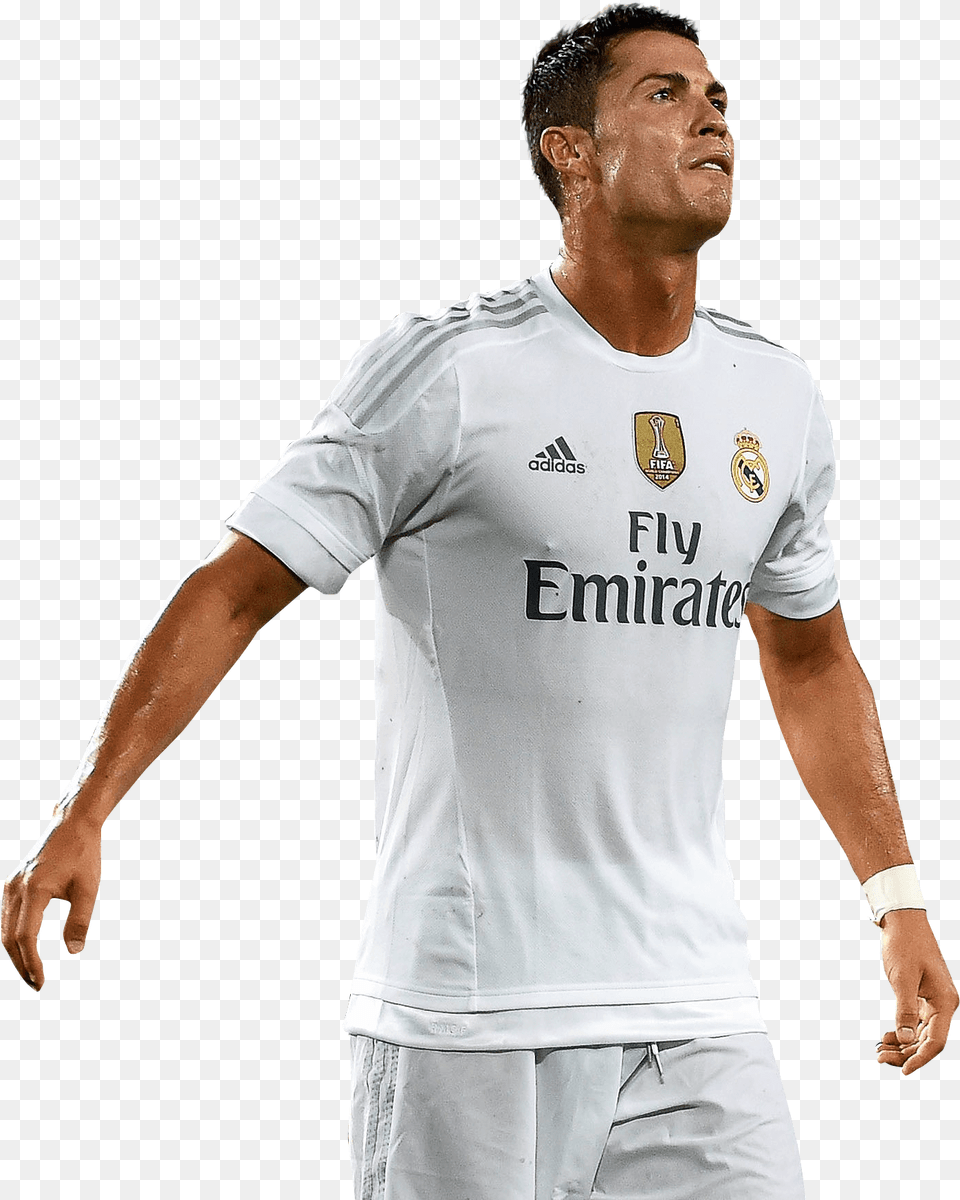 Cristiano Ronaldo Clipart Transparent Cristiano Ronaldo 2018, T-shirt, Clothing, Shirt, Person Png Image