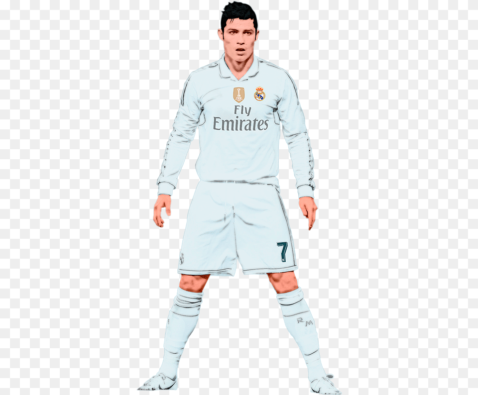 Cristiano Ronaldo Costume, Clothing, Long Sleeve, Sleeve, Shirt Png