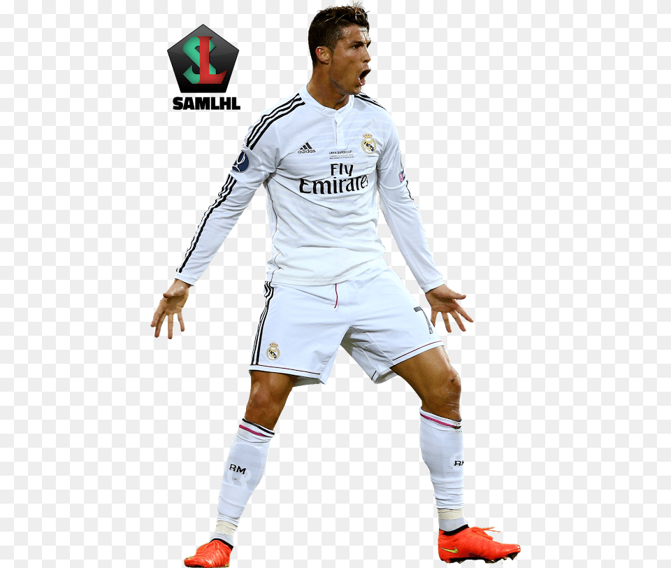 Cristiano Ronaldo Creator Samlhl, Shirt, Clothing, Adult, Person Free Png Download