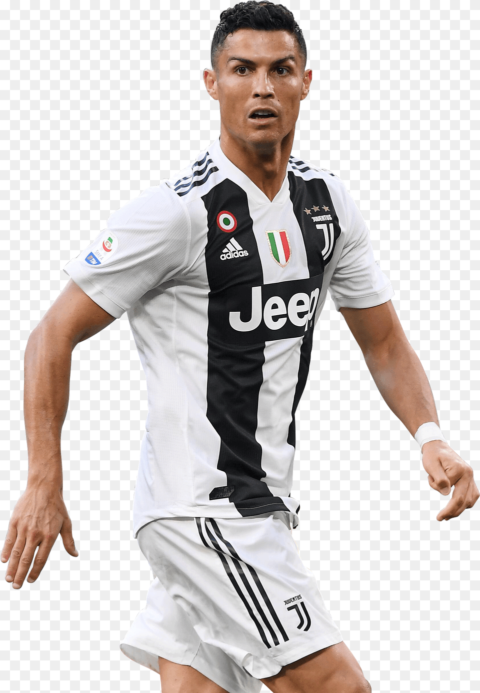 Cristiano Ronaldo Cristiano Ronaldo 2019, Shorts, Shirt, Clothing, Person Free Png Download