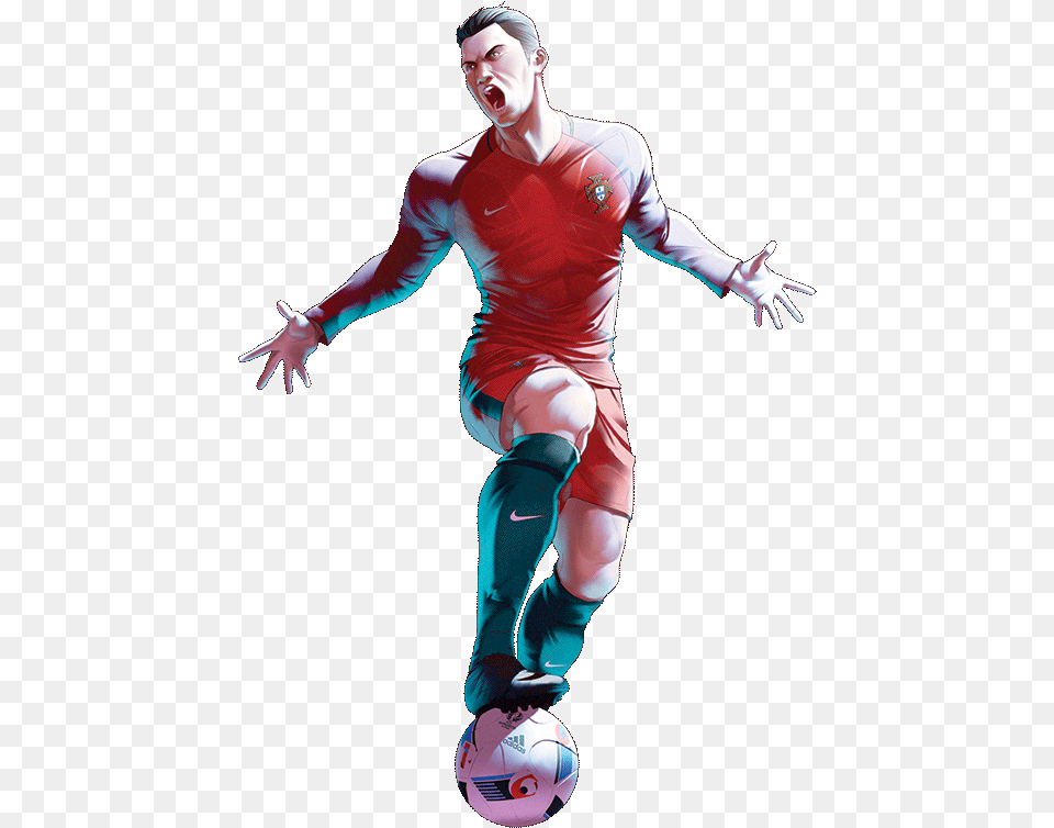 Cristiano Ronaldo Illustration, Sphere, Body Part, Person, Finger Png Image