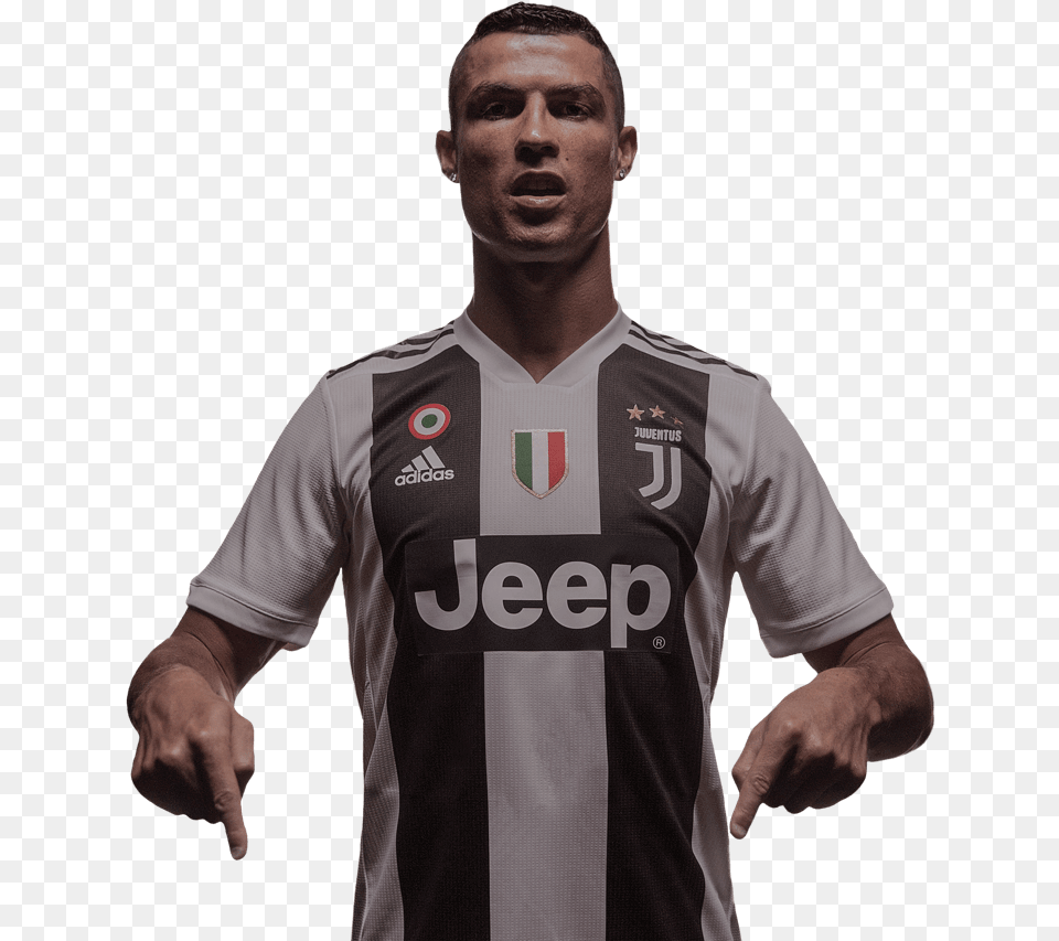 Cristiano Ronaldo Juventus, Adult, Shirt, Clothing, Person Png