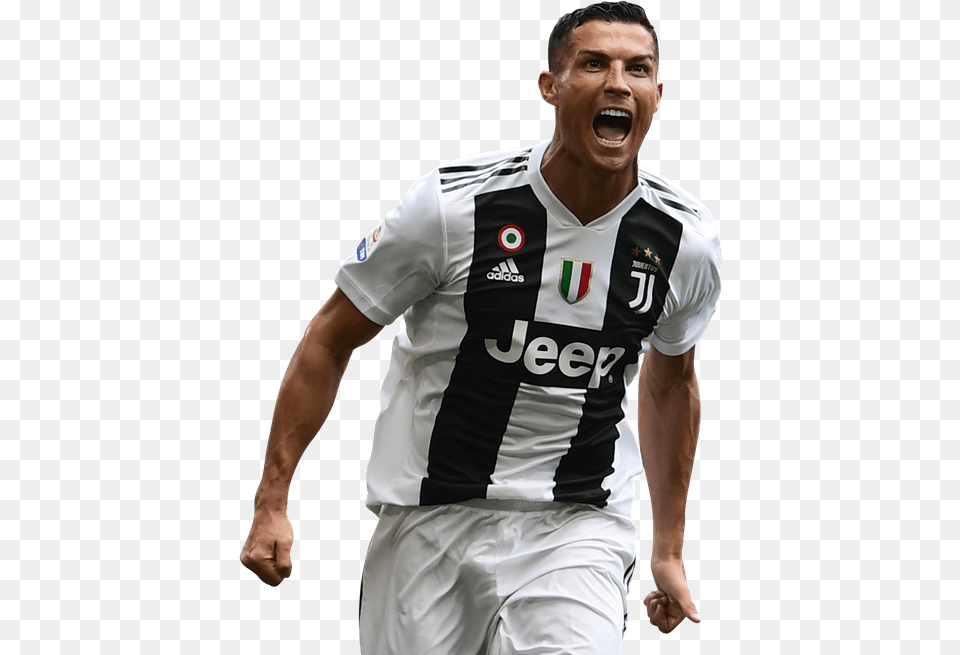 Cristiano Ronaldo Juventus, Shouting, Angry, Clothing, Face Free Png