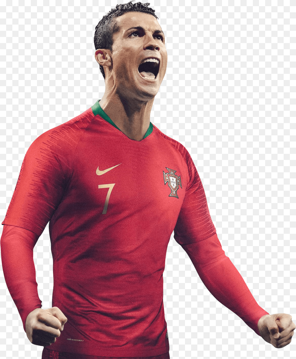 Cristiano Ronaldo Portugal, Head, Angry, Person, Face Png