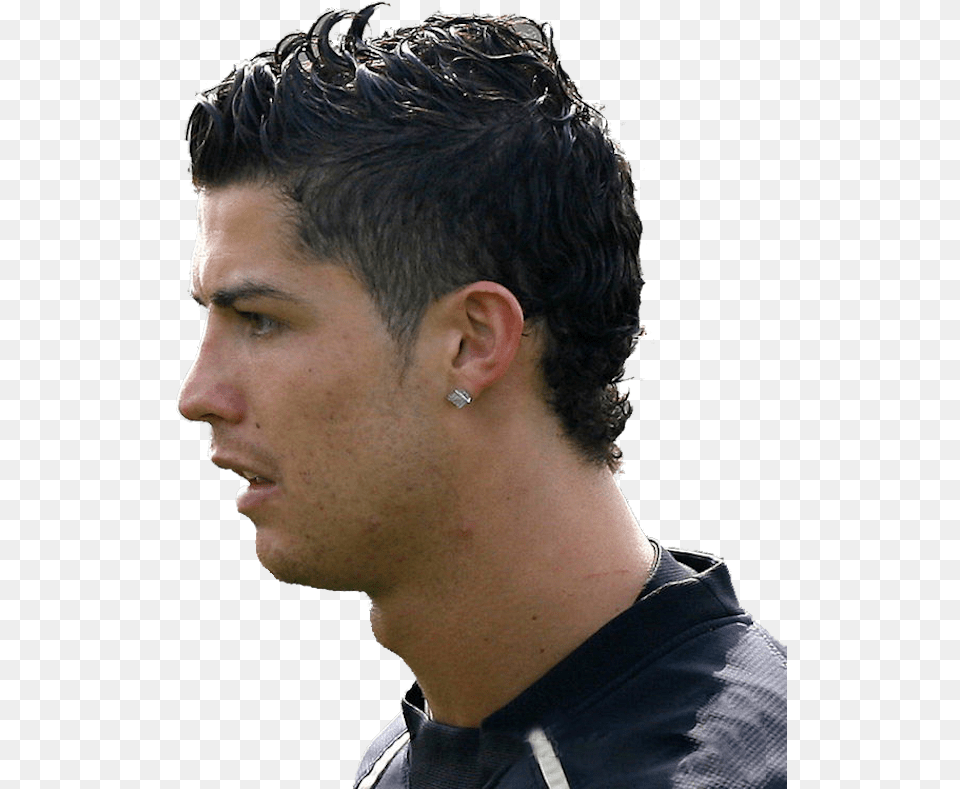 Cristiano Ronaldo Real Madrid Photo Cristiano Ronaldo Haircut Mohawk, Accessories, Person, Neck, Male Free Png Download