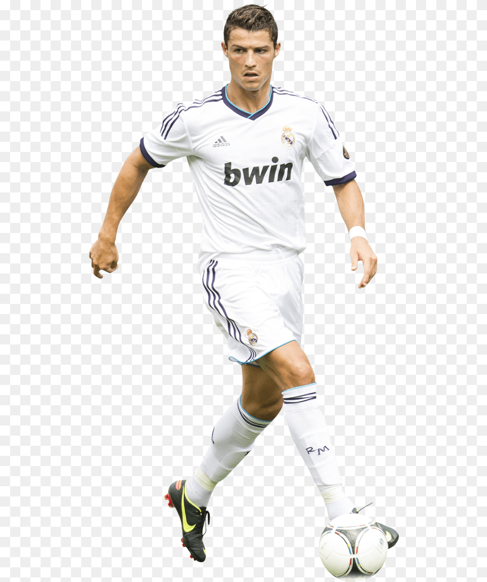 Cristiano Ronaldo Santiago Bernabu Stadium, Ball, Sport, Soccer Ball, Soccer Free Transparent Png