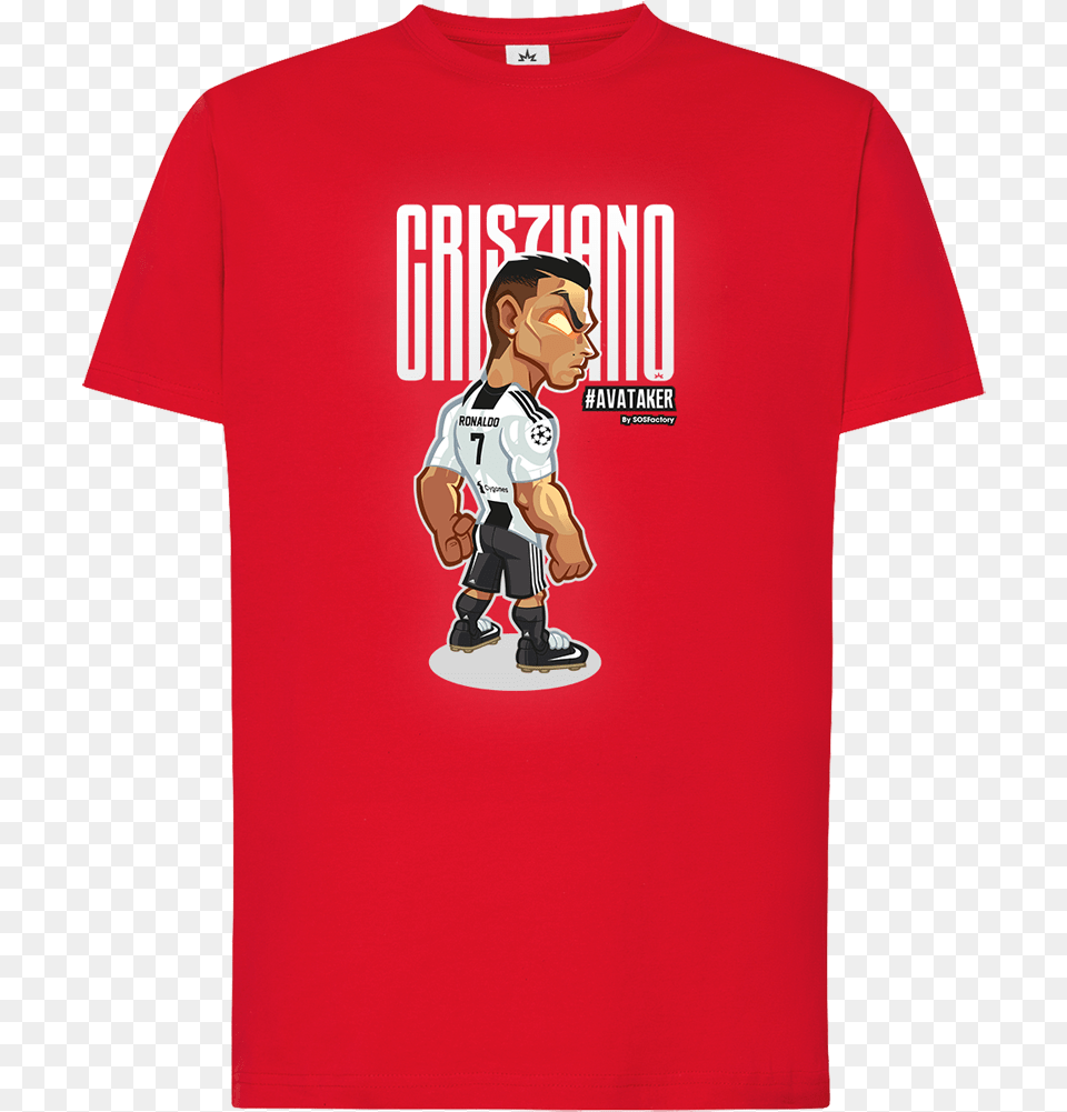 Cristiano Ronaldo Short Sleeve, Clothing, Shirt, T-shirt, Boy Free Transparent Png