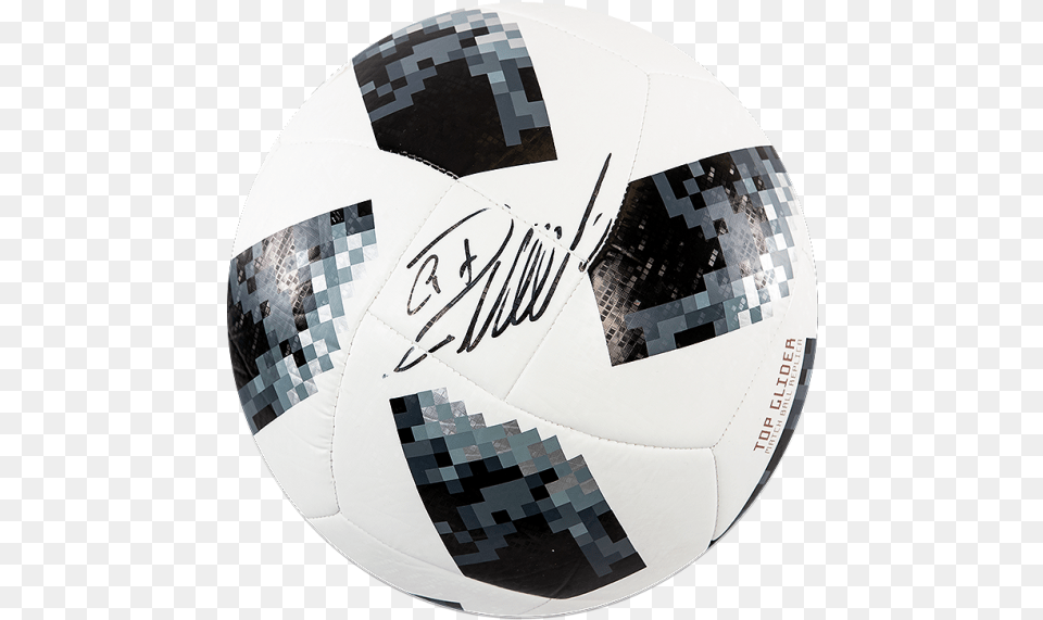 Cristiano Ronaldo Signed 2018 Fifa World Cup Telstar 18 Football For Soccer, Ball, Soccer Ball, Sport, Rugby Png Image