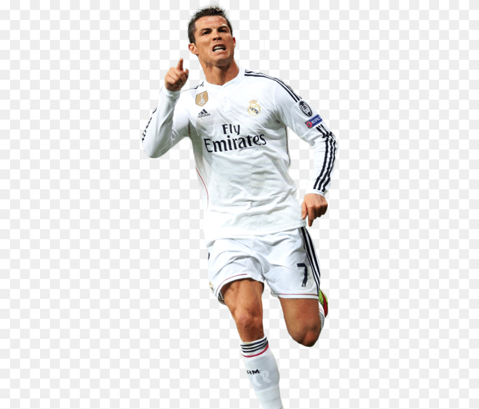 Cristiano Ronaldo Vs Schalke Soccer Football Ronaldo Cristiano Ronaldo 2017, Body Part, Shirt, Person, Head Png Image