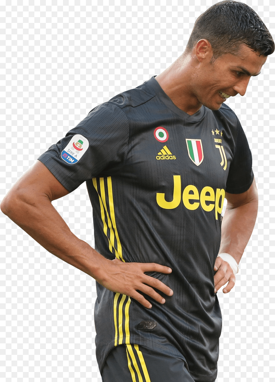 Cristiano Ronaldorender Player, Shirt, Adult, Person, Man Free Png