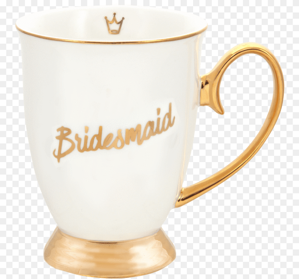 Cristina Re Bridal Bridesmaid Mr Och Mrs Muggar, Cup, Art, Porcelain, Pottery Free Png Download