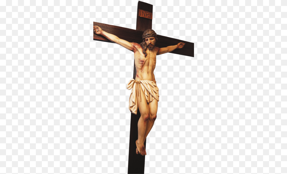 Cristo Cristo En La Cruz Escultura, Cross, Symbol, Crucifix, Adult Png