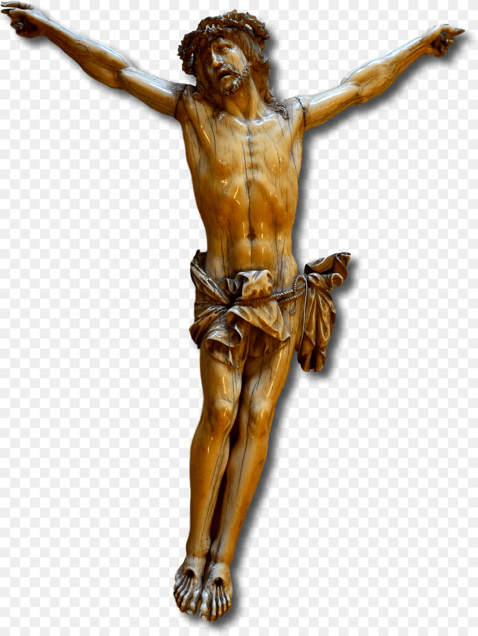 Cristo In Avorio Cristo Crocifisso, Cross, Symbol, Art, Bronze Png Image