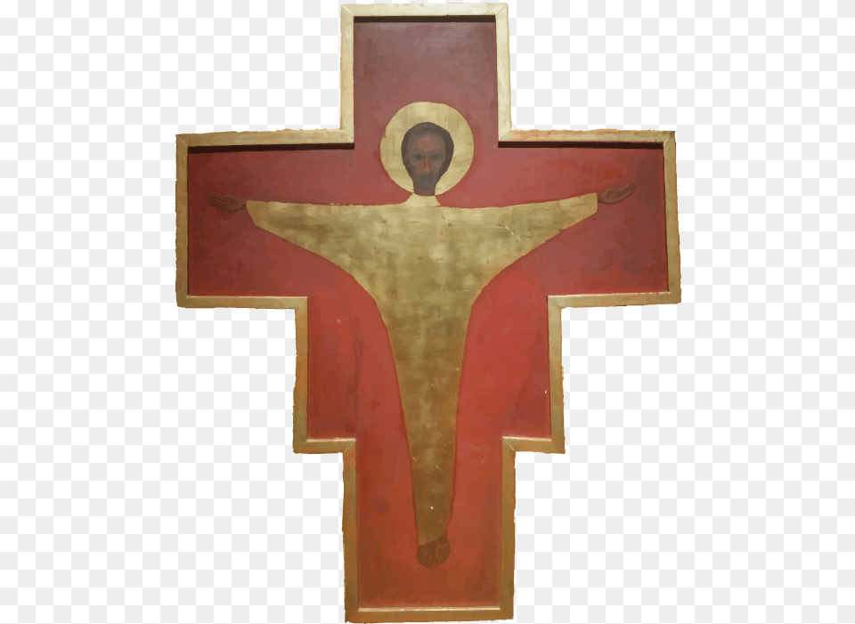 Cristo Sumo Sacerdote Taiz Cross, Symbol, Crucifix, Face, Head Free Png Download