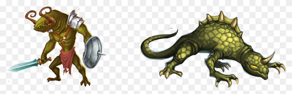 Critters Are The Sorts Of Things You39d Expect To Find Fantasy Game Enemies, Animal, Dinosaur, Reptile, Person Png Image