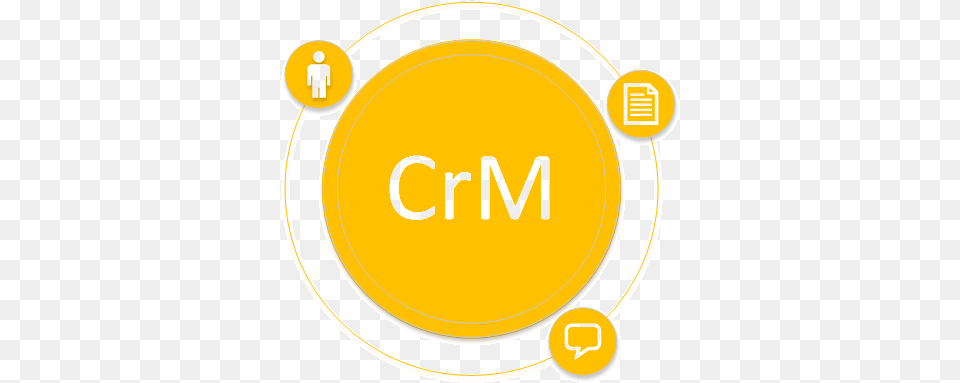 Crm Icon Crm Icon In Yellow, Logo, Ammunition, Grenade, Weapon Free Transparent Png