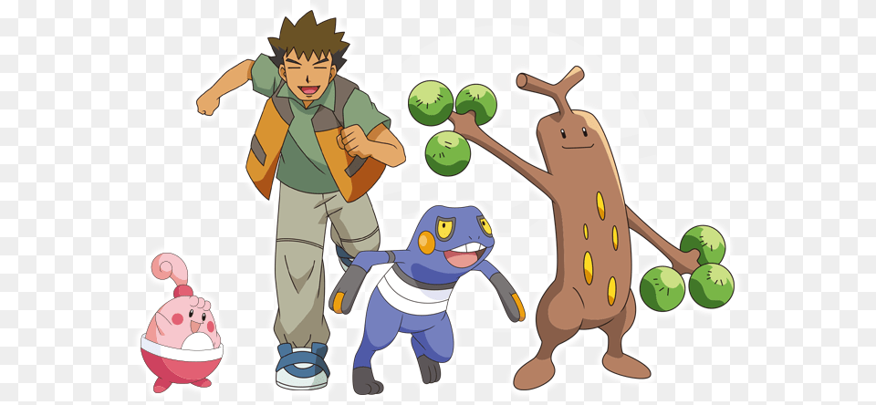 Croagunk Happiny Sudowoodo Pokemon Season 13 Diamond Amp Pearl Sinnoh League, Book, Comics, Publication, Baby Free Png