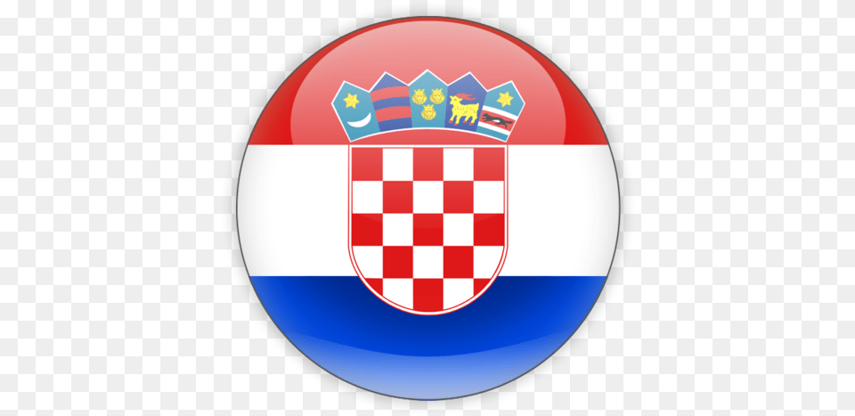 Croatia Flags Round, Badge, Logo, Symbol Free Png Download