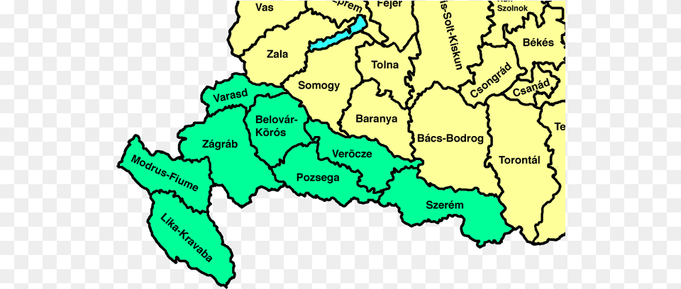 Croatia Slavonia Kingdom Of Hungary Hungary, Atlas, Chart, Diagram, Plot Free Png Download