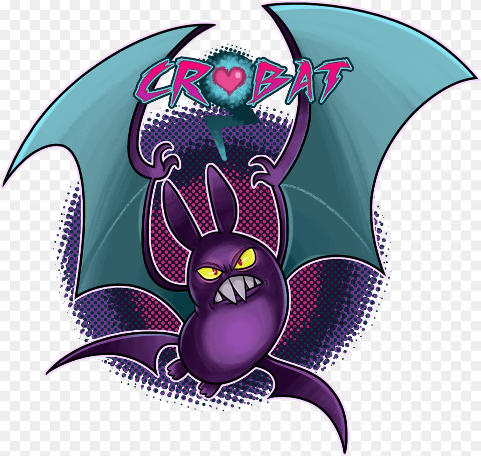 Crobat Weasyl Big Lottery Fund, Purple, Animal, Bee, Insect Free Transparent Png