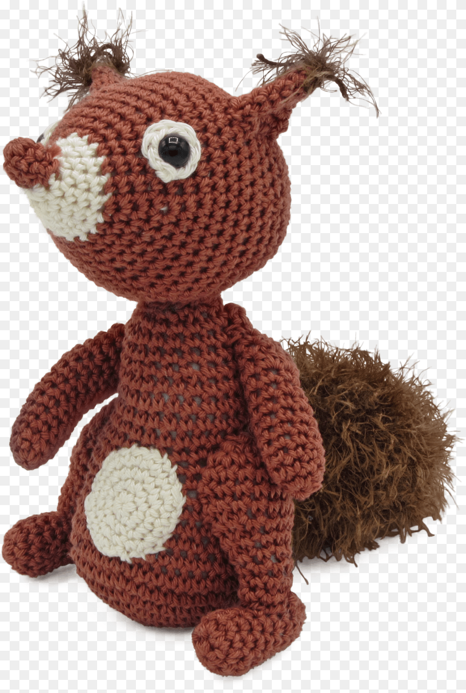 Crochet Kit Squirrel Jimmy Stuffed Toy, Plush, Animal, Bear, Mammal Free Png