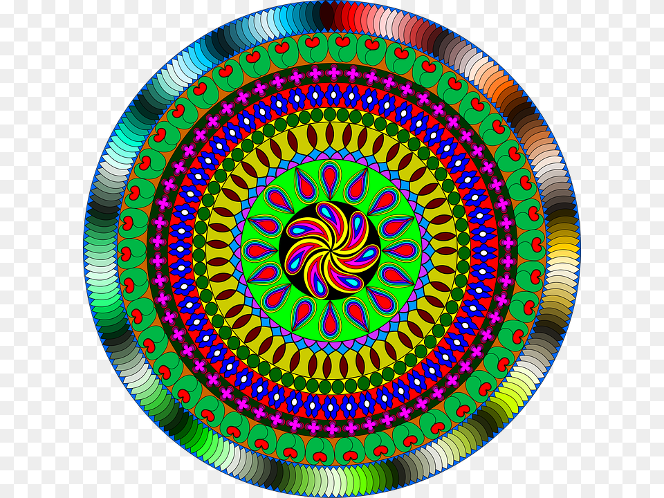 Crochet Motif Hexagon Diagram, Art, Spiral, Pattern Free Transparent Png