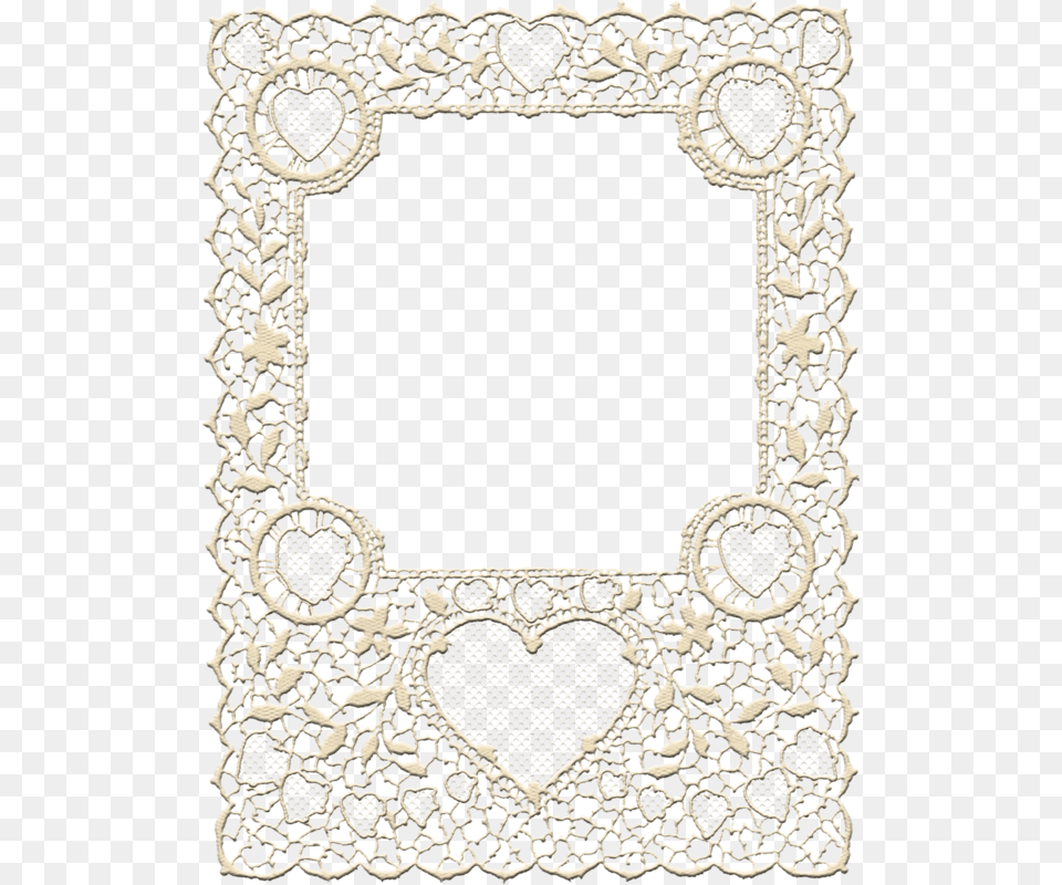 Crochet Necklace Backgrounds Presents Frames Background Heart, Lace, Plant Png