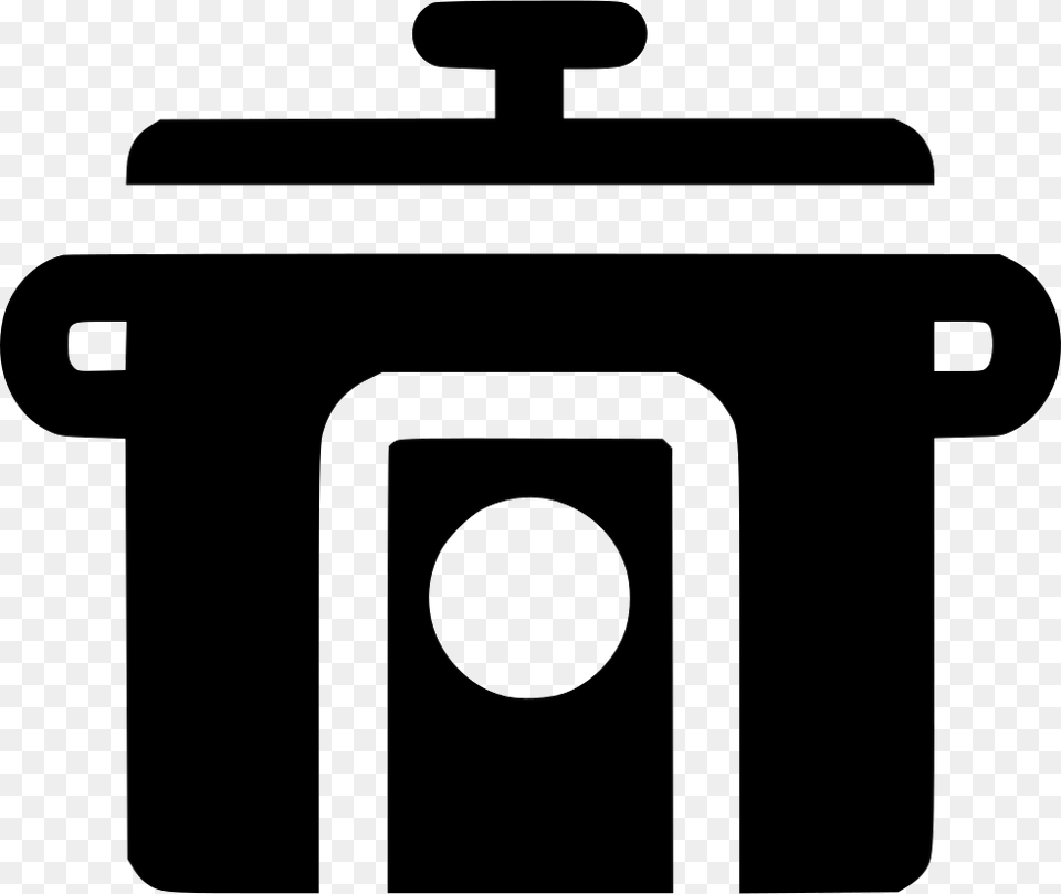 Crock Pot Sign, Stencil, Appliance, Cooker, Device Free Transparent Png