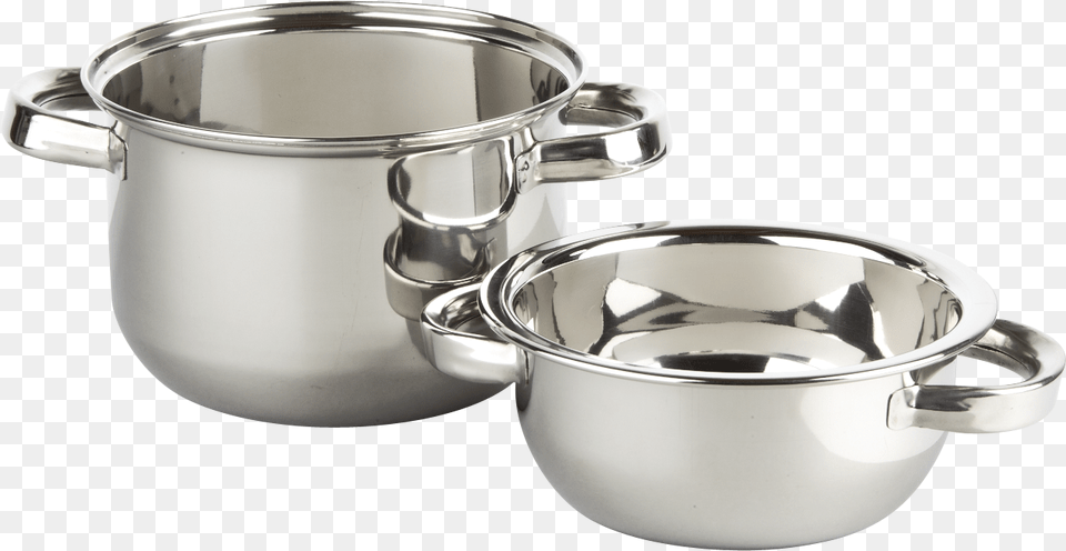 Crockery Items Steel Crockery, Bowl, Mixing Bowl, Cookware, Pot Free Transparent Png