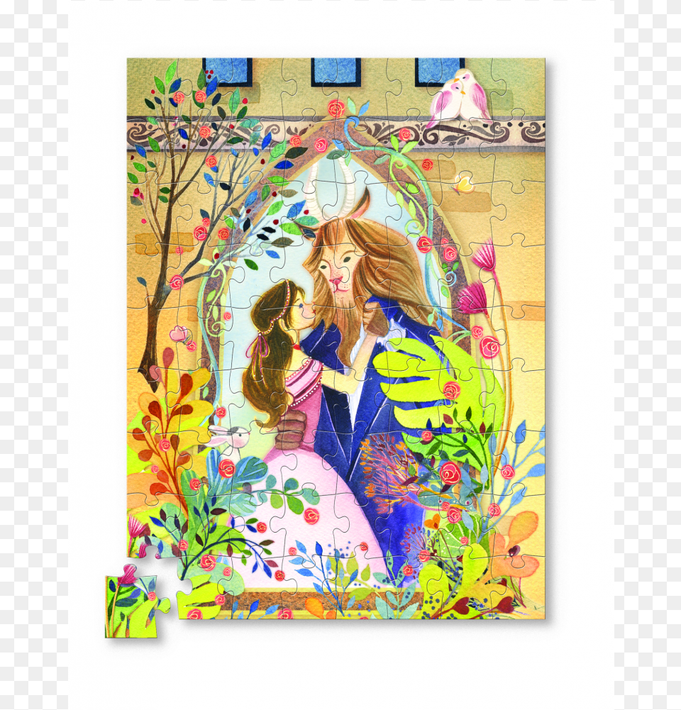 Crocodile Creek 36 Pc Once Upon A Puzzle Beauty Amp, Art, Person, Girl, Female Png
