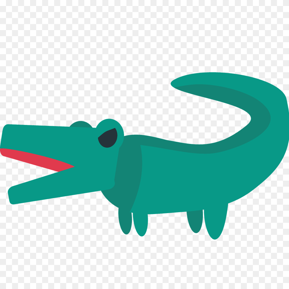 Crocodile Emoji Clipart, Animal, Fish, Sea Life, Shark Png Image