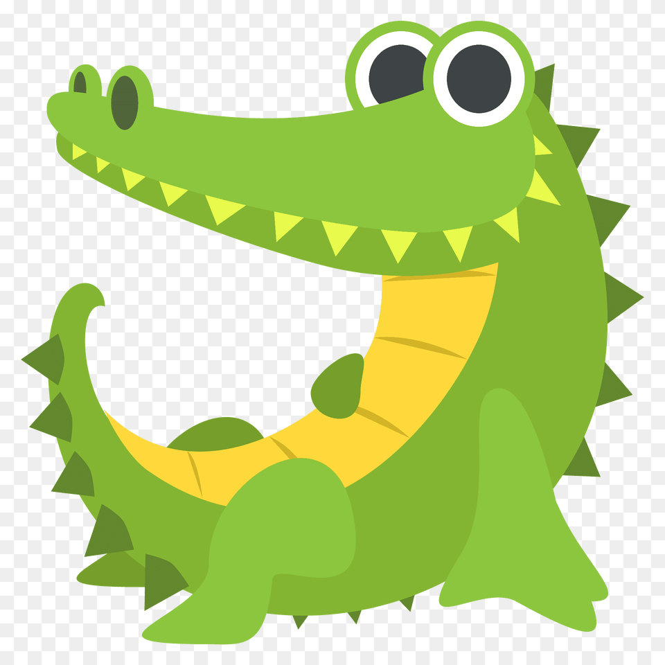 Crocodile Emoji Clipart, Animal, Fish, Sea Life, Shark Free Png