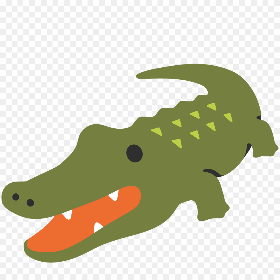 Crocodile Emoji Clipart, Animal, Reptile, Fish, Sea Life Free Transparent Png