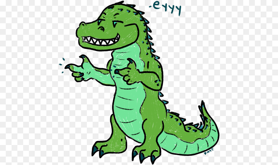 Crocodile Finger Guns, Baby, Person, Animal, Reptile Png Image