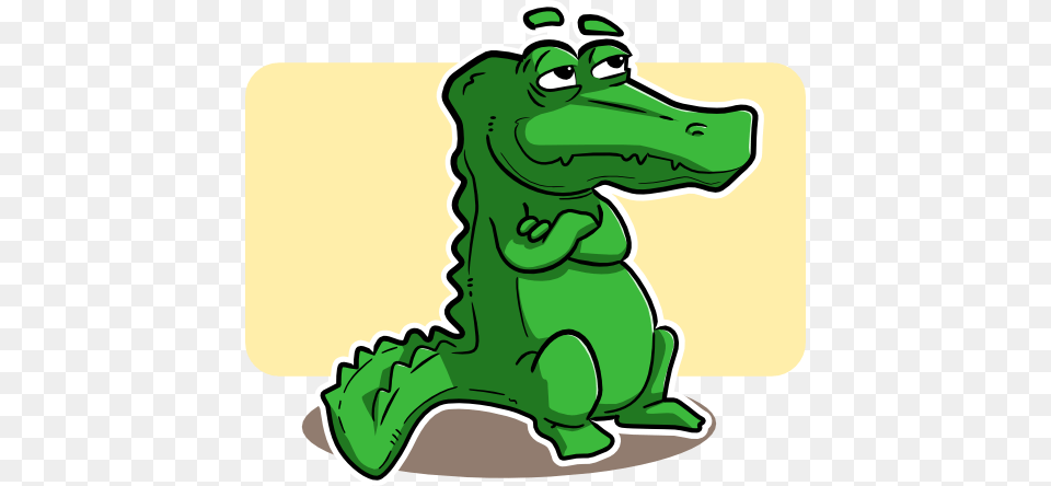 Crocodile Or Alligator Clipart, Animal, Reptile, Device, Grass Png