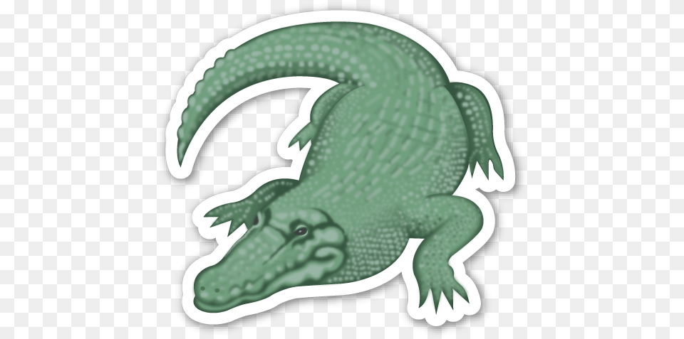 Crocodile Tatuaje De Cocodrilo Dibujos Kawaii Personas Crocodile Sticker, Animal, Reptile, Clothing, Hardhat Free Png Download