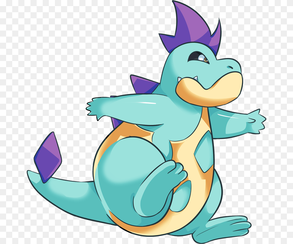 Croconaw Shiny, Cartoon, Baby, Person, Animal Png Image