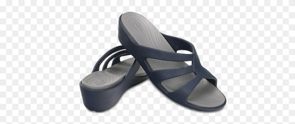 Crocs Blue Wedges, Clothing, Footwear, Sandal, Shoe Free Png