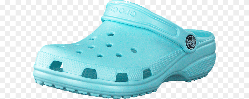 Crocs Children Classic Kids Ice Blue Children 5i2hz Crocs Turkoosi, Clothing, Footwear, Shoe, Sneaker Free Png