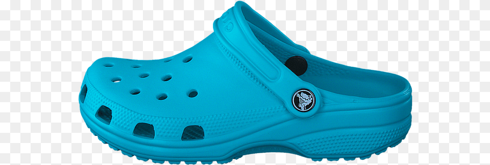 Crocs Classic Clog Kids Turquoise 00 Womens Synthetic Gardening Shoes, Clothing, Footwear, Shoe, Clogs Png