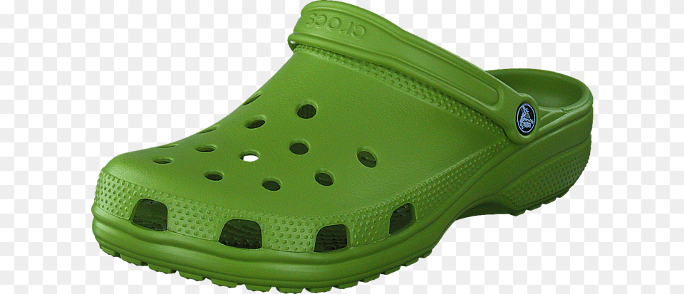 Crocs Classic Parrot Green Womens Synthetic Synthetic, Clothing, Footwear, Shoe, Clogs Free Transparent Png