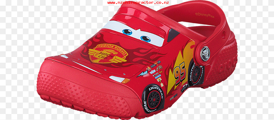 Crocs Crocsfunlab Cars Clog K Flame 00 Womens Flames Crocs, Clothing, Footwear, Shoe, Sneaker Free Png