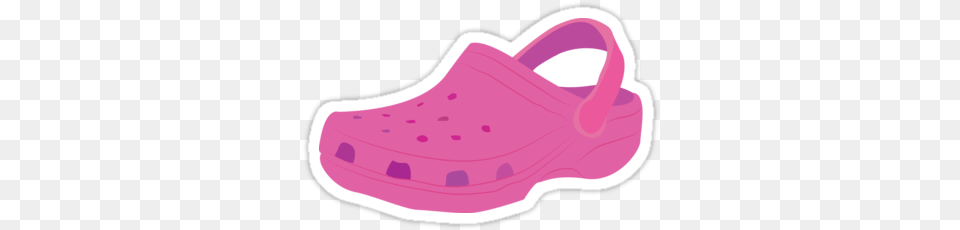 Crocs Drawing Sticker Crocs Sticker Clothing, Footwear, Shoe, Clogs Free Transparent Png