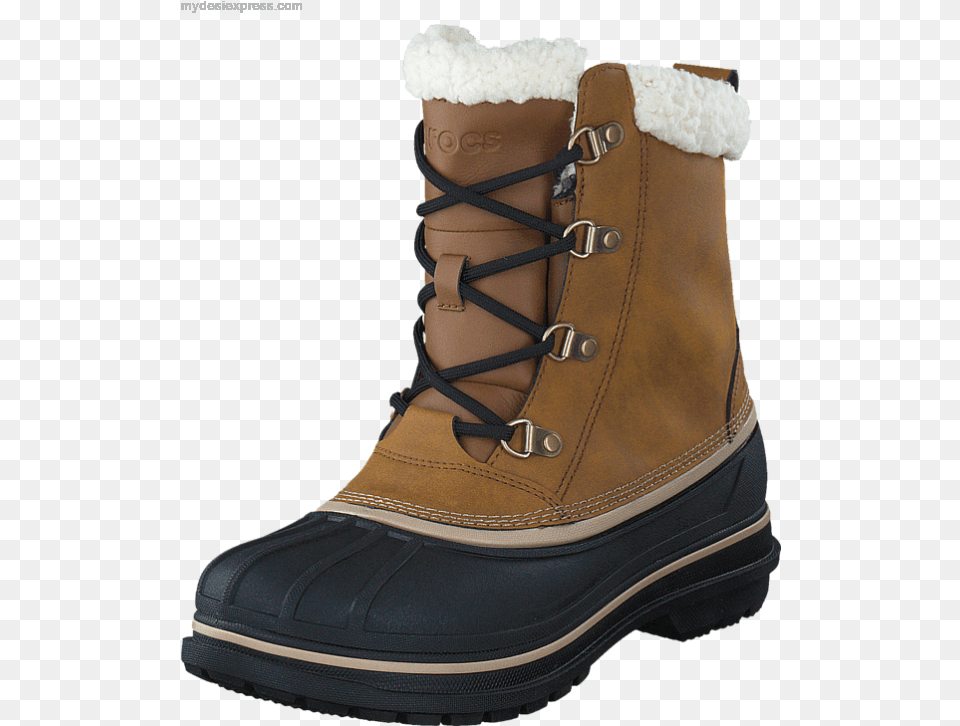 Crocs Men39s Allcast Ii Boot Wheatblack Crocs Allcast Mens, Clothing, Footwear, Shoe Png Image