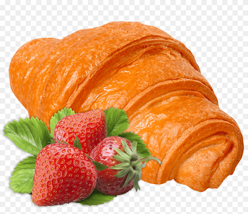 Croissant, Bread, Food, Berry, Fruit Free Transparent Png