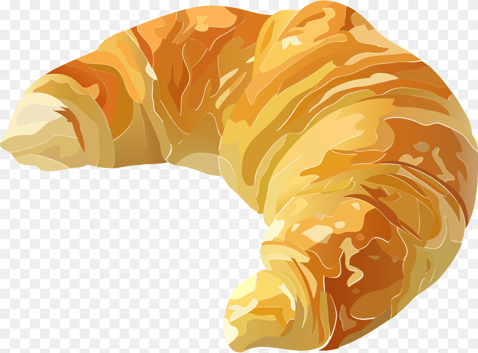 Croissant Bread Clipart, Food Free Transparent Png