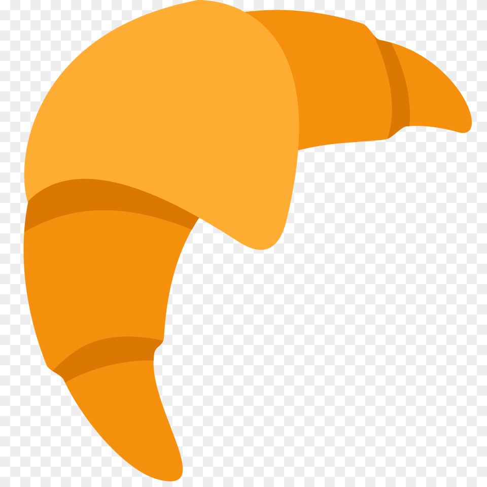 Croissant Emoji Clipart, Food Png Image